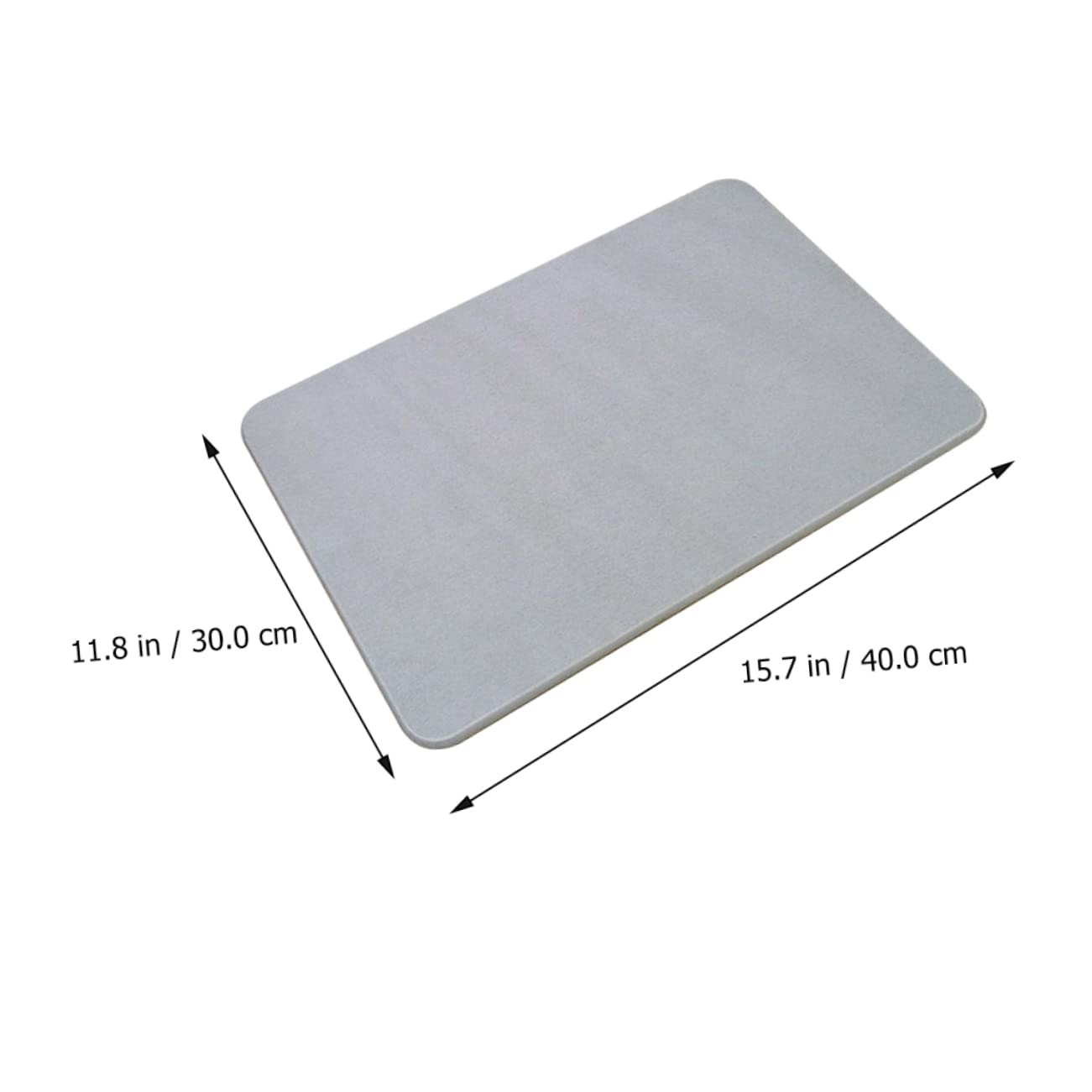 Tapis de Sol en Diatomite Absorbant Antidérapant pour Salle de Bain