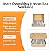 KIMSING 11 Gauge C50 Zinc-Aluminum Alloy Hog Ring Staples 1-3/4