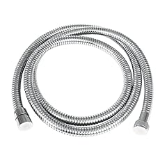 Amig - Tubo doccia 1,7 m - 2,2 m - Flessibile doccia universale estensibile Mod.9901 in acciaio inossidabile - Lunghezza: 1,7-2,2 m - Tubo lungo per doccia o vasche da bagno - Leggero resistente