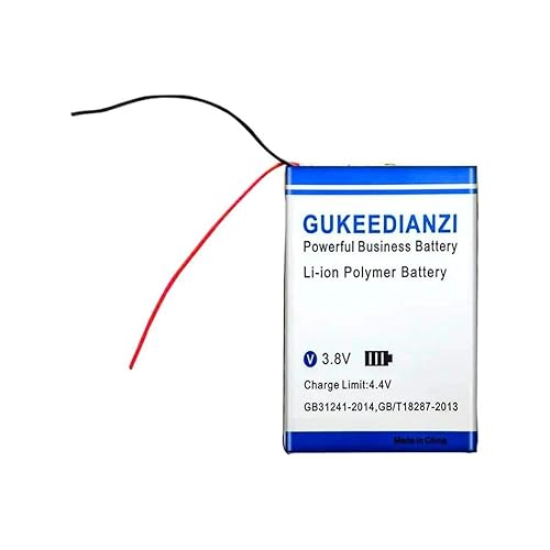 High-Performance 1600mAh 383759 403759 High Capacity Battery Compatible with Camera Recorder Floodlights Power Bank Remote Control,with Professional Repair Tool Kit