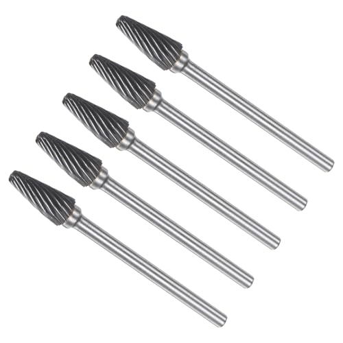 Juego de 5 Fresas Rotativas de Carburo de Tungsteno