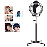 WFWPY Casco Secador De Pelo Secador Casco De Pie Ajustable Pelo Color Procesador Acelerador Calentador Rolling Ruedas 950W para Casa Salón Belleza