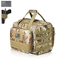 Amazon.com: DBTAC Gun Range Bag Large | Tactical 4+ Pistol 