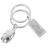 Porte-clés breloque - accessoire et pratique pour un usage quotidien fabriqué en de zinc pour plus de durabilité et de , porte-clés en métal