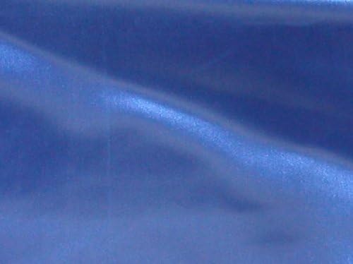 Linen Superstore Queen Size Premium Bridal Satin Waterbed Sheet Set with Free Stay Tuck Poles - Royal Blue