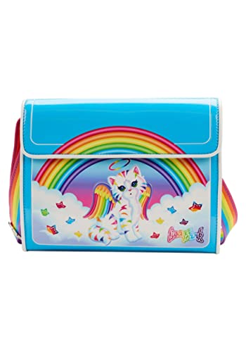 Loungefly Women's Lisa Frank Angel Kitty Crossbody
