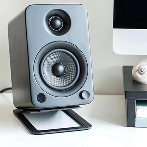 Soporte solido para bocina pequeña y mediana elevador de audio estable para mesas y estanteria 7