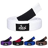 ChoCho Track Jiu Jitsu BJJ Belts Brazilian Adult A1 A2 A3 A4 Black Brown Purple Blue White (White, A1)
