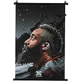 MoMoAma NBA Houston Rockets James Harden Oil Painting/Wall Poster 16