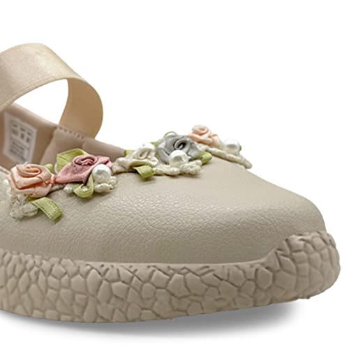 Image of KazarMax Kids Girls Floral Ballet Flat Ballerina