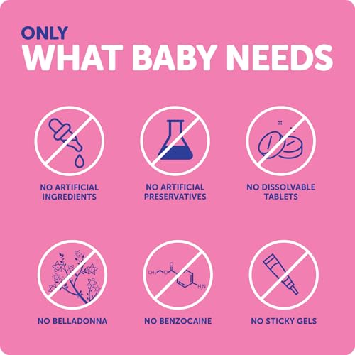 ddrops baby organic teething drops calms and soothes tender gums naturally easy-to-use drop format 3 months  60 drops