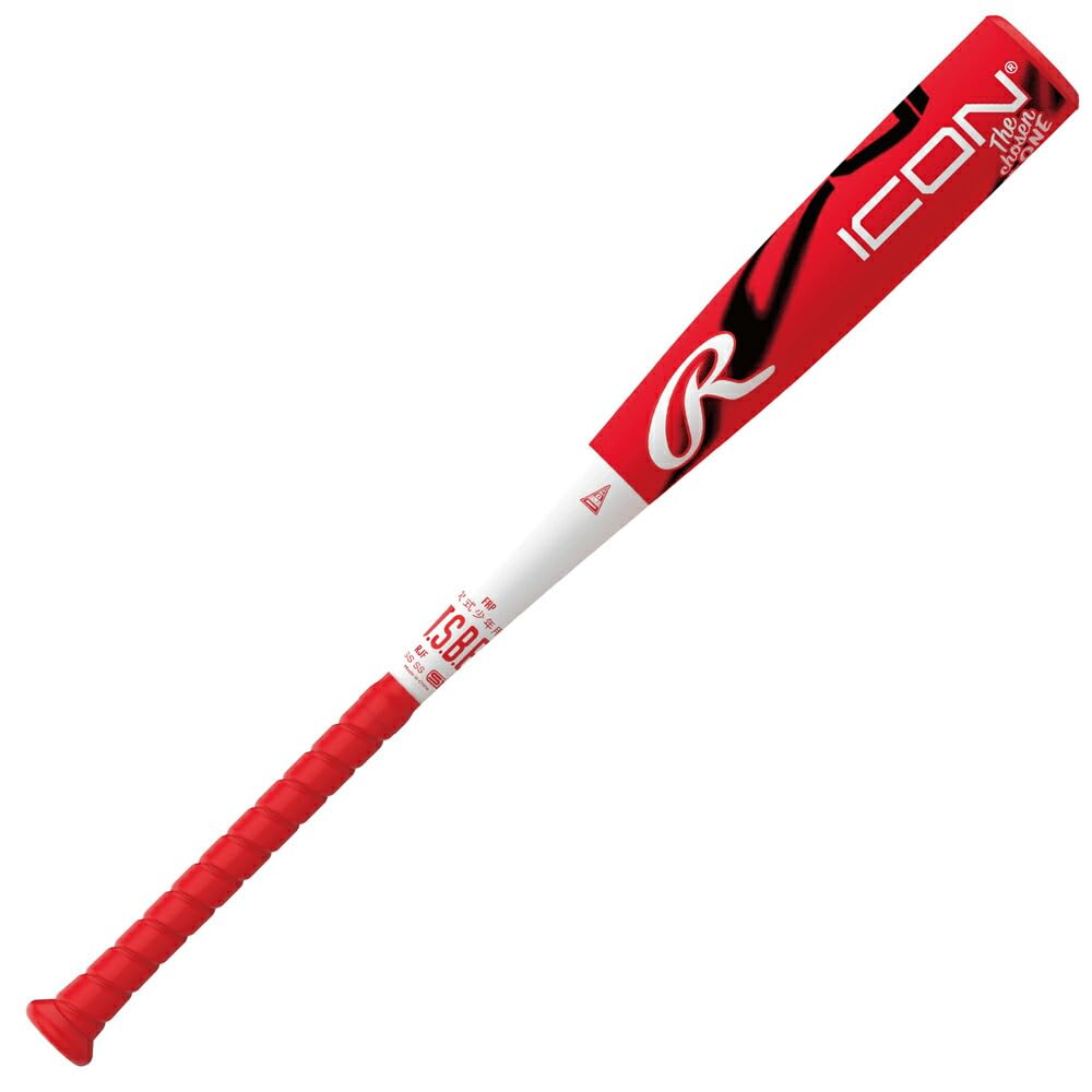 Amazon | ローリングス 少年軟式バット bj6ione レッド/ホワイト 限定