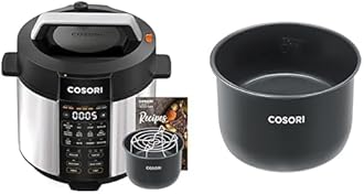 COSORI 9-in-1 Instant Multi Cooker 6 Quart, Electric Pressure Cooker, Paella Pans, Braiser Pans & Pressure Cooker Inner Pot, Ceramic, BPA-Free, Non-Stick