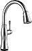 Delta Faucet Cassidy Single-Handle Kitchen Sink Faucet with Pull Down Sprayer, ShieldSpray Technology and Magnetic Docking Spray Head, Polished Nickel 9197-PN-DST