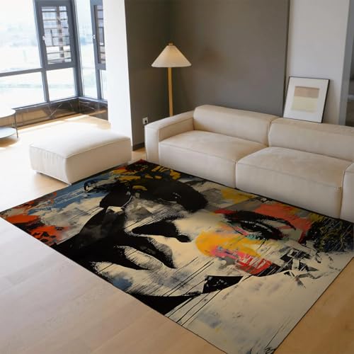 Tapis lavable et résistant aux taches 120x180 : la solution douce pour salon - 4