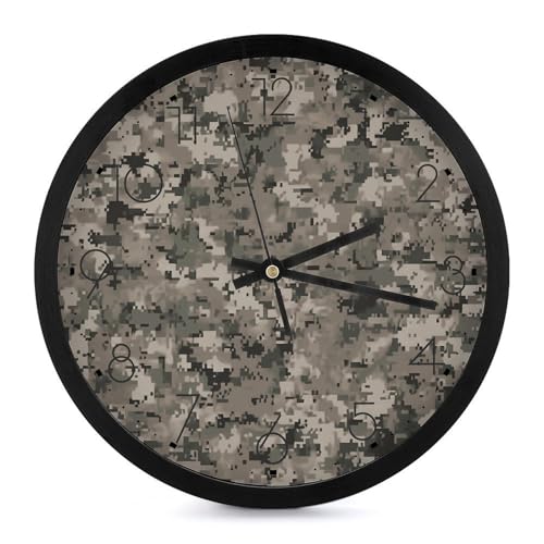 Horloge murale numérique grand format et pendule à piles