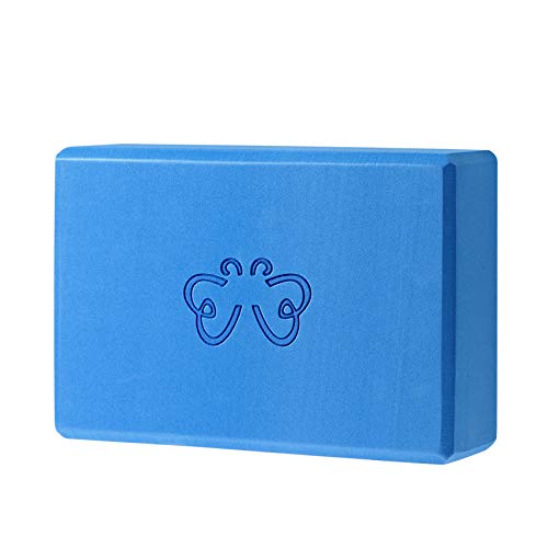 Yoga Blocks 2 Pack for Women Home Yoga Beginners Practices Class Studio Accessories,Pilates, Meditation,High Density EVA Non-Slip Surface Soft and Light (YB01 Royal Blue)