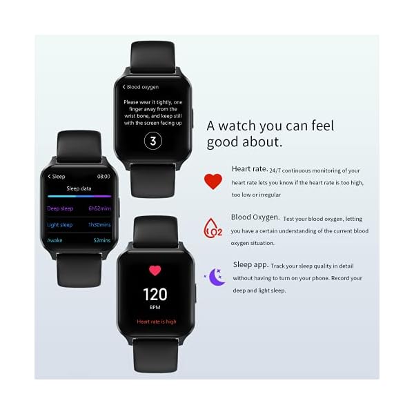 TouchElex-Smart-Watch-for-Android-Phones-and-iOS-Compatible-iPhone-Samsung-Men-Women-152-HD-Screen-Oxygen-Monitor-Heart-Rate-Monitor-IP68-Waterproof-Smartwatch-Fitness-Tracker-Fitness-Watch TOUCHELEX Smart Watch for Android Phones and iOS Compatible iPhone Samsung Men Women HD Screen Oxygen Monitor Heart Rate Monitor IP68 Waterproof Smartwatch Fitness Tracker Fitness Watch