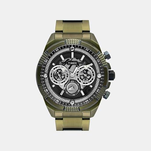 Image of TIMEX Analog Watch for Man with Round Dial & Water Resistant Men's Wrist Watches