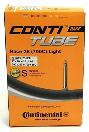 CONTINENTAL Race Light Tube Black, 60Mm Presta