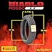 Pirelli Diablo Rosso II 120/70 ZR 17 M/C (58W) TL (K) Front & 180/55 ZR 17 M/C (73W) TL Rear Motorcycle Tire- Sport Performance Road Use Tire Set with Keychain
