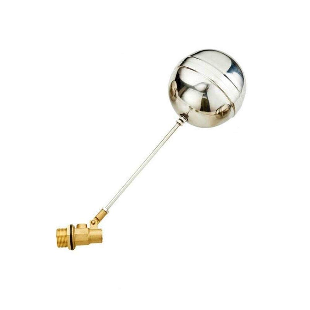 VSPPJYFG Floating Ball Valve DN15 -DN50 Cold and Hot Water Tank Float Valve Stainless Steel Ball Float Valve Water Ball Cock(DN15)
