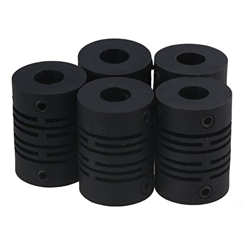 CNBTR  5pieces d15l2 Elasticidad de plástico diámetro del Agujero 6 x 6 mm codificador Eje del Motor Paso a Paso Motor de Acoplamiento acoplador