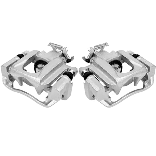 Image of SCITOO 18B5081 18B5080 Disc Brake Calipers Assembly with Bracket Fit For Chrysler Town & Country 2008-2012,For Dodge Grand Caravan 2008-2012,For Ram C /V 2012,For Volkswagen For Routan 2009-2012