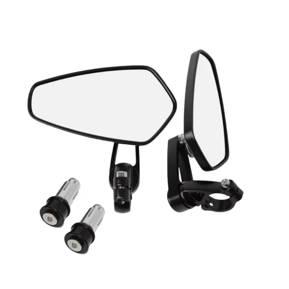 Espejo retrovisor manillar 7/8 de aluminio mecanizado para gama MT07 7