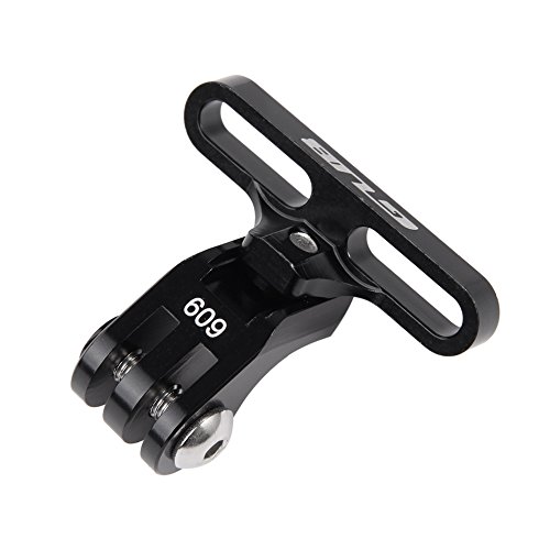 Gub Bike Camera Mount,Aluminium Bicycle Stem Front Camera Holder Mount Universal For Gopro Garmin Xiaomi Sjcam Action Camera (Black09) #TOP1
