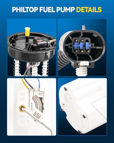 Image of PHILTOP Electric Fuel Pump Assembly FG0377 Fit for Jeep Grand Cherokee