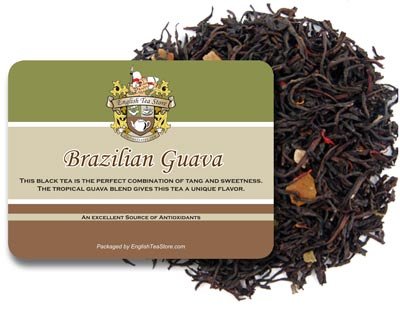 Brazilian Guava Loose Leaf Black Tea - 16oz | Tropical