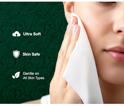 Image of Biogreen 2-Ply Facial Tissue 480 Pulls | 100% Virgin Paper, Soft on Skin | 6 Cube Boxes, 80 Sheets Each | For Home, Office, Car & Travel | Highly Absorbent, Safe Face Tissues for Children & Adults