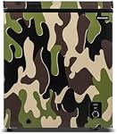 FRIGIDAIRE EFRF516CAMO Chest Deep Freezer- Garage Ready, 5.0 Cu. Ft. Capacity, CAMO-Adjustable Thermostat-Removable Vinyl Coated Wire Basket-Easy Defrost Drain