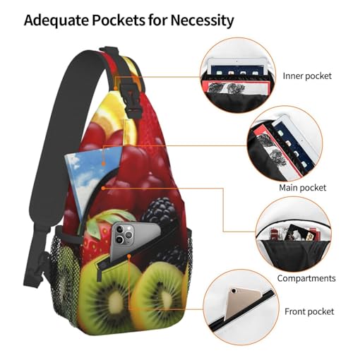 Bolso cruzado tipo bandolera para trekking y ciclismo miniatura 4