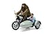 Corgi Harry Potter & Hagrid Motorcycle and Sidecar Deathly Hallows Fit The Box Scale Diecast Display Model CC99727