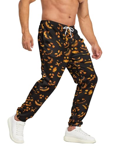 Men's Jogger Pants Sweatpants Funny Jogger Workout Track Pants with Pockets Running Athletic Pants3