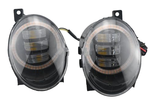 Antibrouillard LED Tiguan 5N feu pare-chocs jaune pour route brumeuse