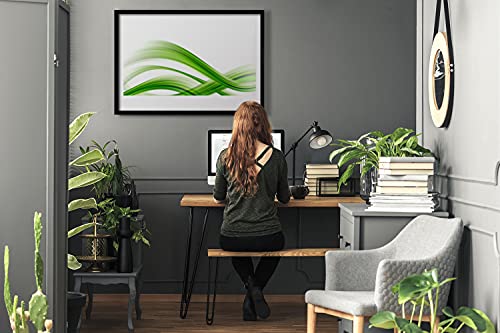 Affiche avec cadre salon cuisine pour moderniser un mur vide