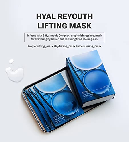 Dr.Ceuracle Hyal Reyouth Lifting Mask (10 Masks) - A Replenishing Sheet Mask for Dehydrated Skin Long-lasting Hydration - Image 2
