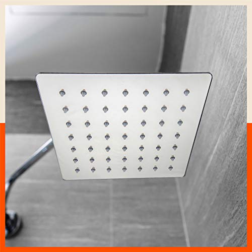 77% OFF on Aquila by Bathla - Zoya Ultra-Slim Rectangular Shower Head with Air Infusion Technology and Heat-Resistant Silicone Nozzles 77% OFF on Aquila by Bathla - Zoya Ultra-Slim Rectangular Shower Head with Air Infusion Technology and Heat-Resistant Silicone Nozzles