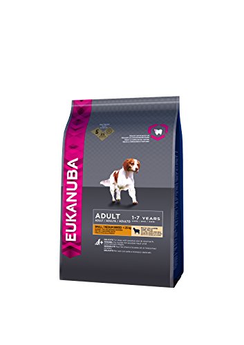 Eukanuba Adulto Raza pequeña y mediana Rico en cordero y arroz [1 Kg]