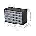 Bothyi Drawer Storage Cabinet Organizer,Garage Organization,Wall Mounted Container Tool Box for Nuts Small Items Beads Makeup, 30 Drawers