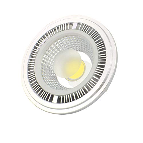Aexit AC 85-265V 7W 6000K G53 Potencia de terminación única Bombilla LED empotrada COB Lámpara de techo AR111 (4f9fa507a2fe35275cf950a2b304c08e)