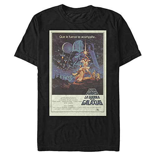 T-shirt Star Wars homme XL noir coupe confort manches courtes