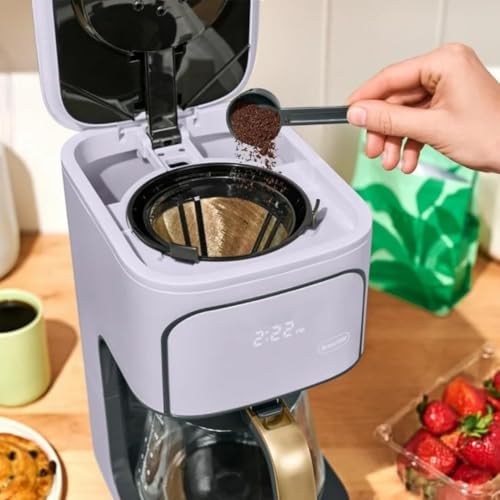 Image of 12 Cup Programmable Coffee Maker, by Drew Barrymore (Lavender)