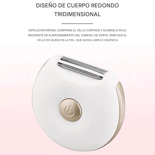 Recortadora corporal recargable con cabezal para zonas delicadas 5