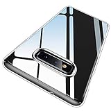 Leggera e sottile: la custodia sottile da 0,04 pollici conserva il design e il logo originale del Galaxy 10e, offrendo una protezione massima senza peso o volume supplementari. È sottile e leggero, non rende il telefono ingombrante e ha una presa comoda.