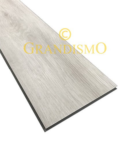 Rigid Core Click Vinyl Flooring - Sold Per 1m2 - LVT - V-Groove - Embossed - Water Resistance - 30 Year Warranty* - Water Proof* - Ideal For Bathroom/Kitchen/Lounge/Dining Area