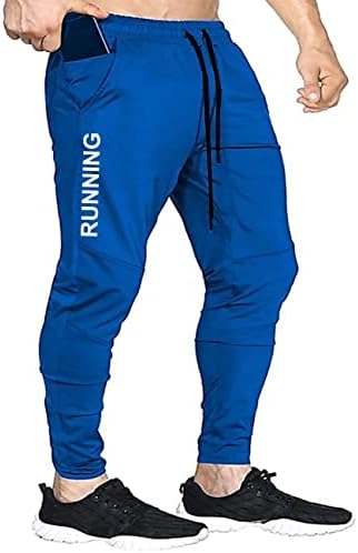 NETCLICK Men's Wear Regular Fit Running Mid Rise Trackpant Airforce, Medium